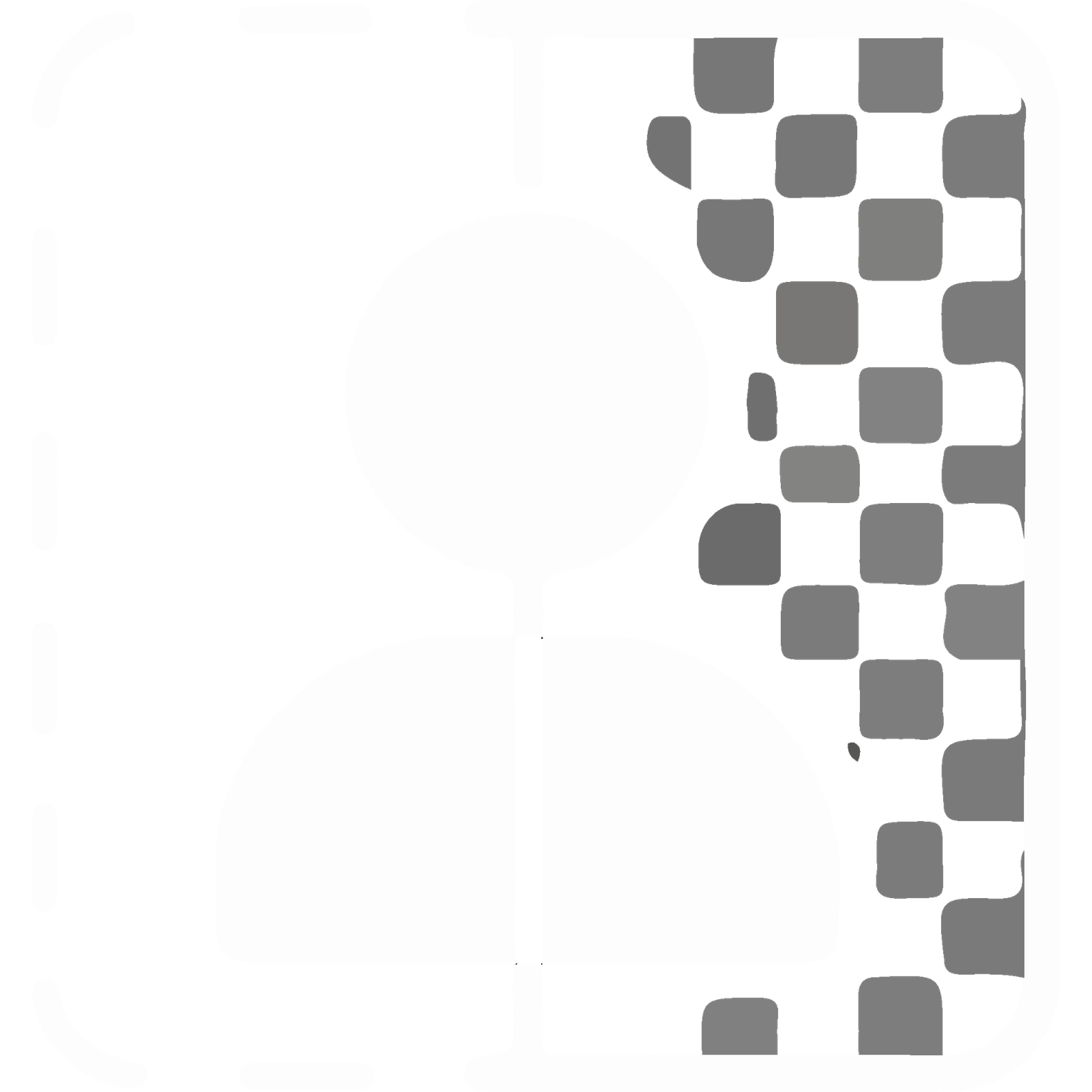 AI background remover tool icon